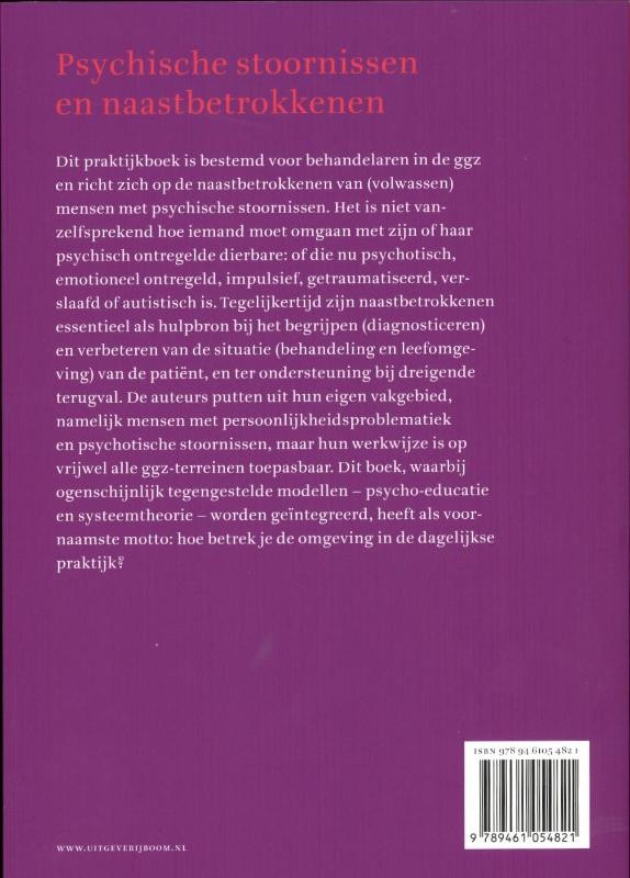 Psychische Stoornissen En Naastbetrokkenen Boek Theologie Nl